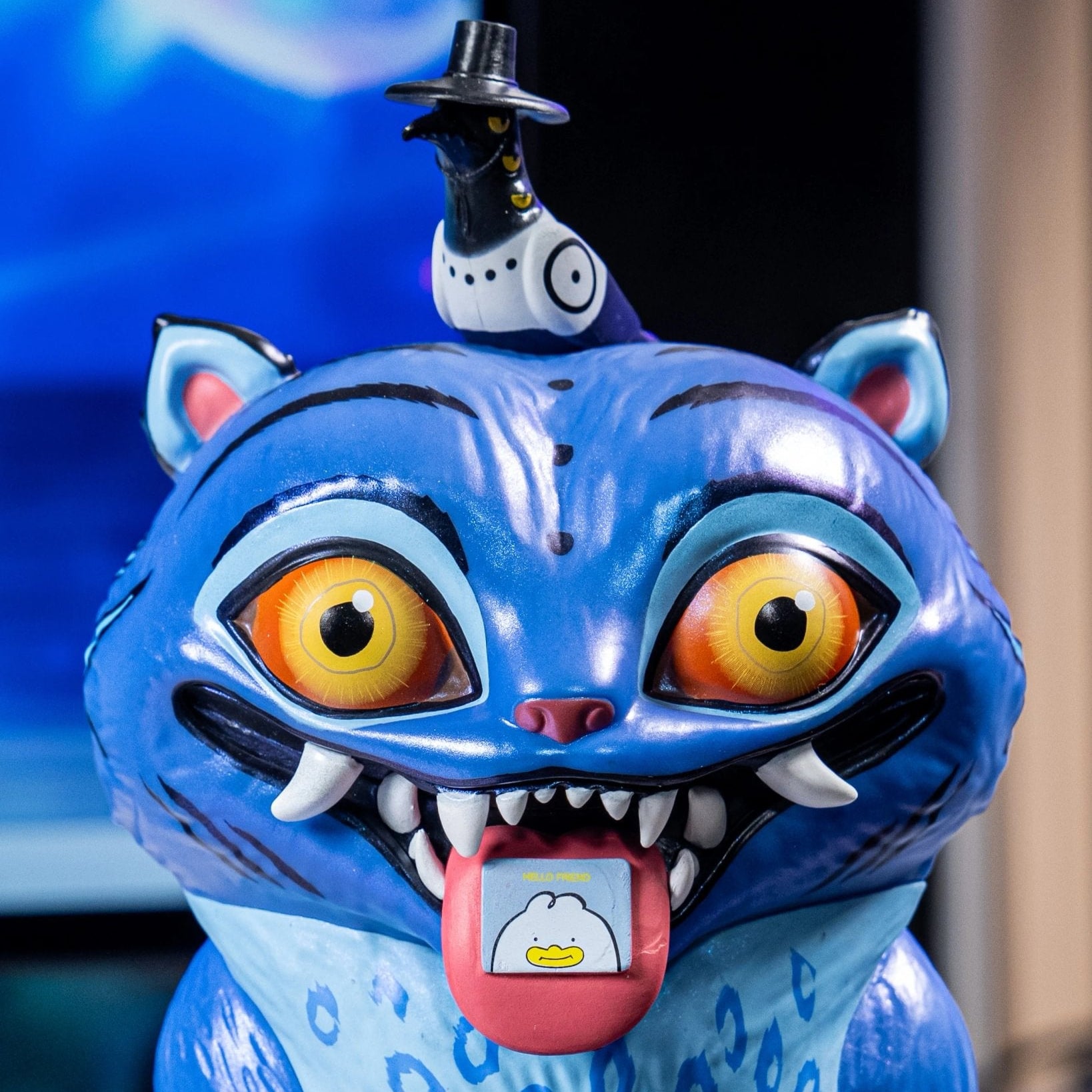 Derpy Tiger Controller Holder and Phone Stand - K-Pop Demon Hunters, Cable Guys