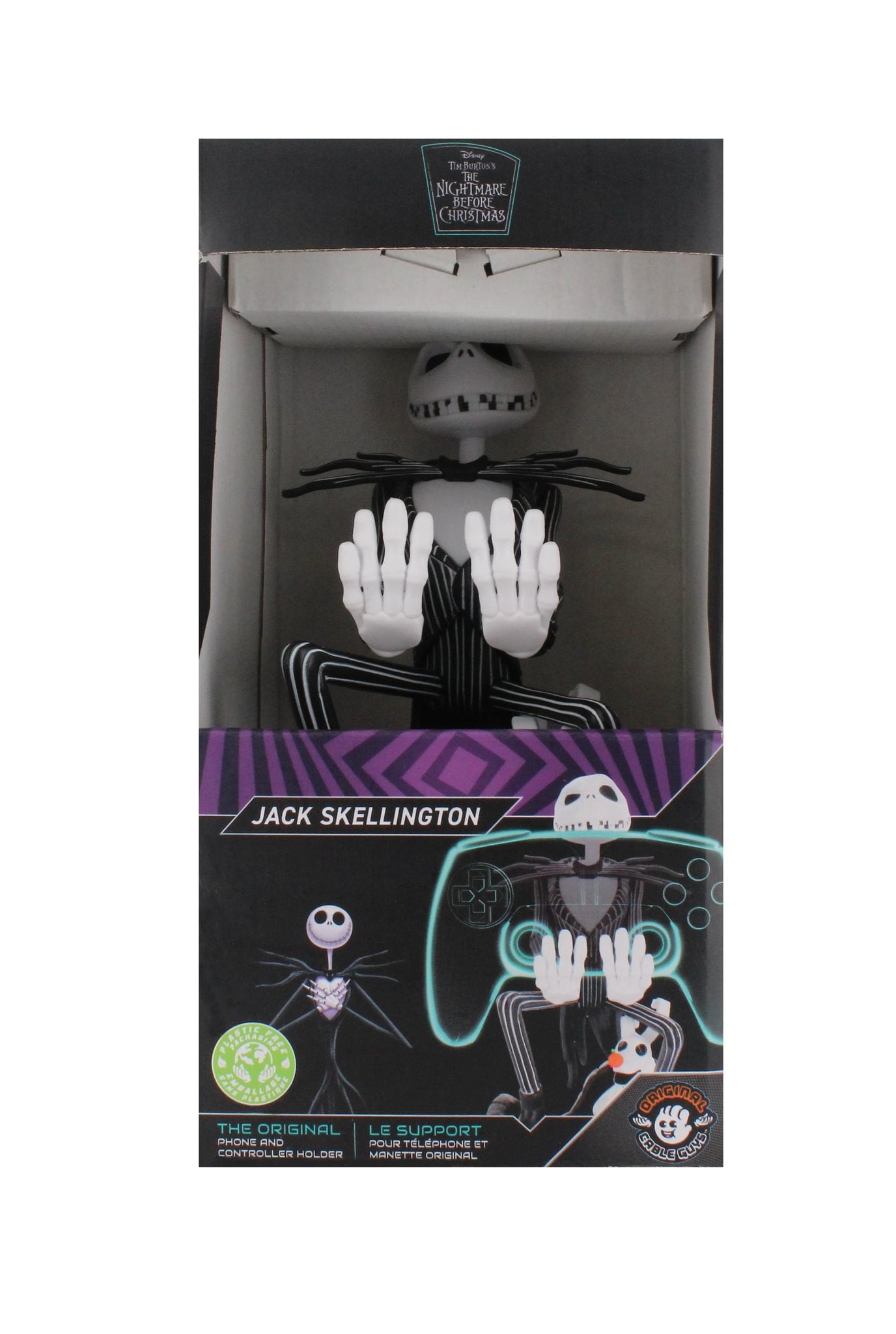 Jack Skellington Controller Holder & Phone Stand – The Nightmare Before Christmas, Cable Guys