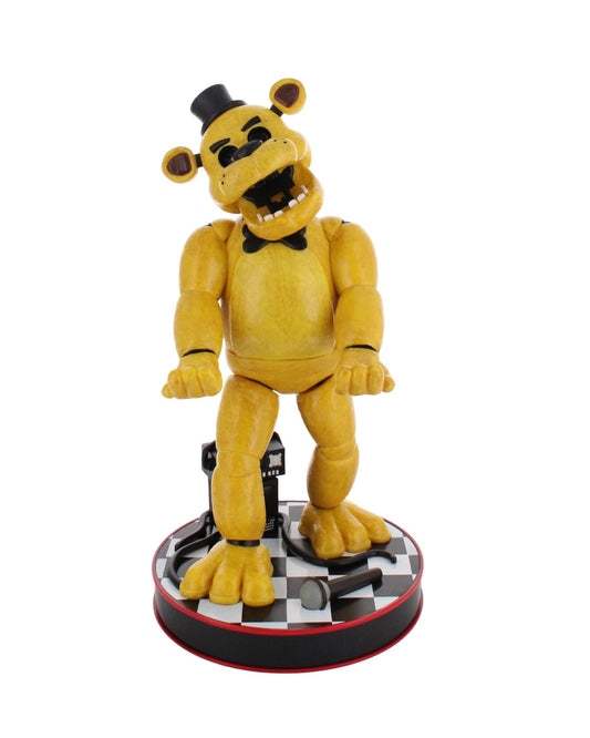 XL Golden Freddy Controller Holder for Gaming Devices, iPad, and Portable Consoles - Five Nights at Freddys, Cable Guys