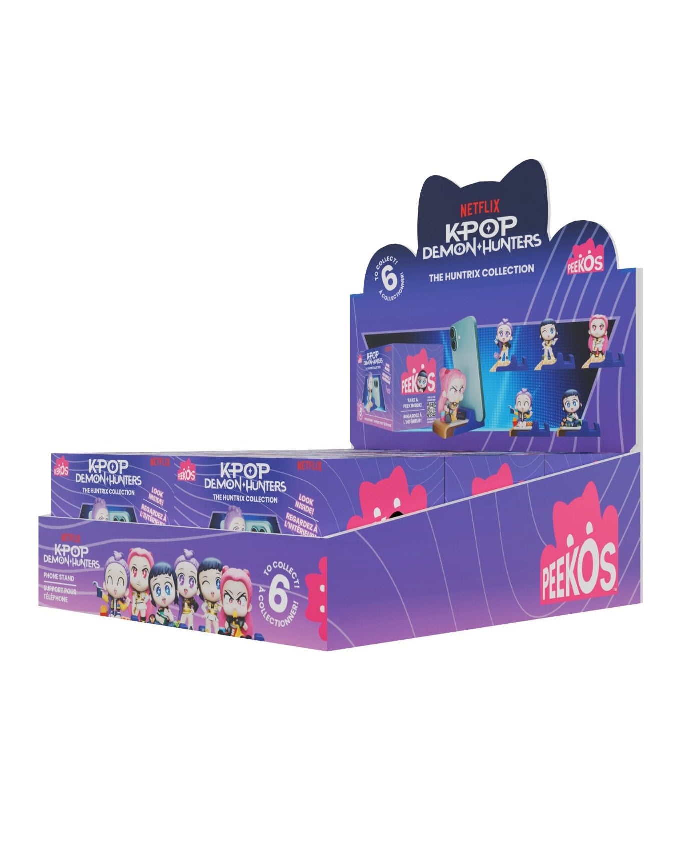 K-Pop Demon Hunters Peeko Phone Stand Collectables - K-Pop Demon Hunters, Peekos