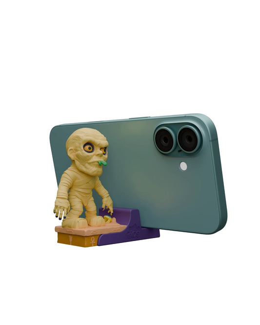 The Mummy Phone Stand Collectible – Universal Monsters, Peekos