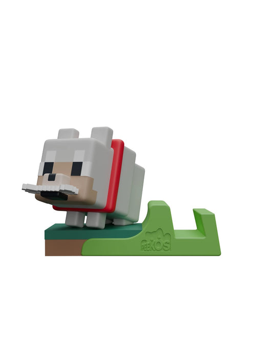 Wolf Phone Stand Collectible – Minecraft, Peekos