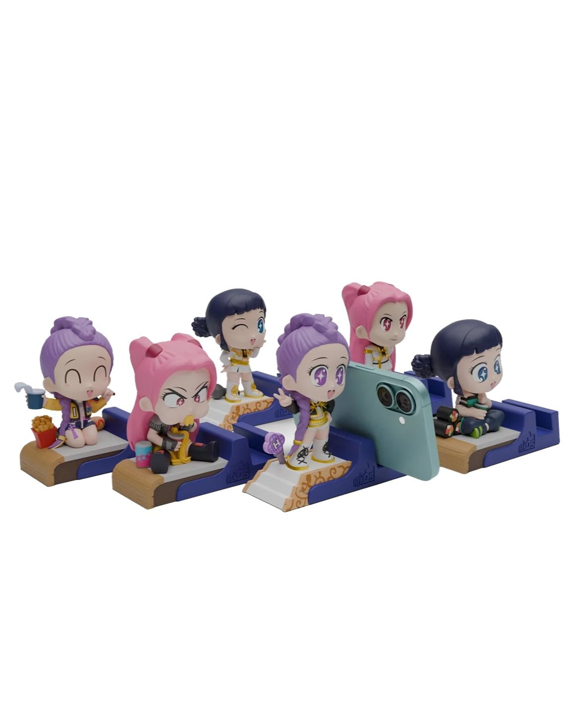 K-Pop Demon Hunters Peeko Phone Stand Collectables - K-Pop Demon Hunters, Peekos