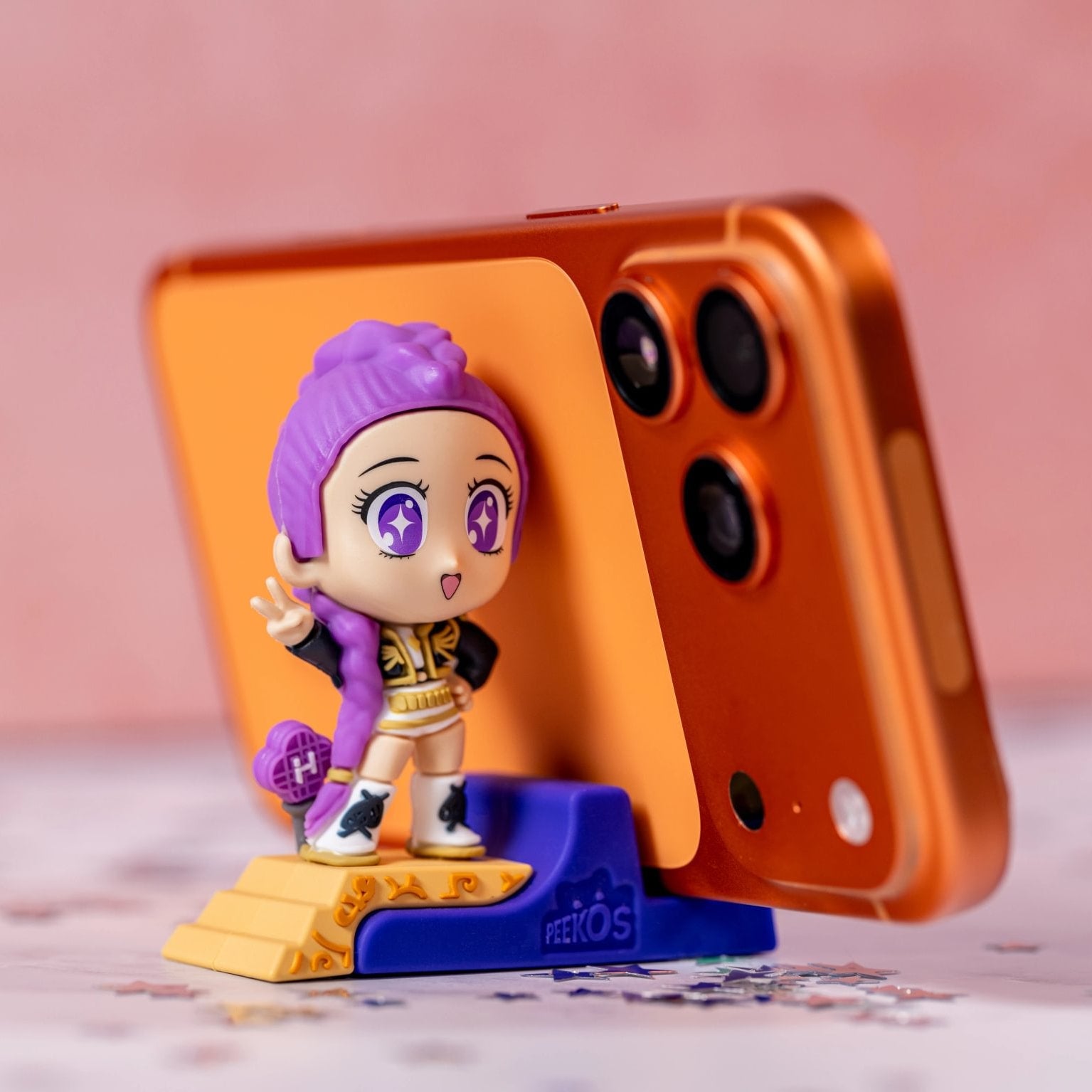 K-Pop Demon Hunters Peeko Phone Stand Collectables - K-Pop Demon Hunters, Peekos