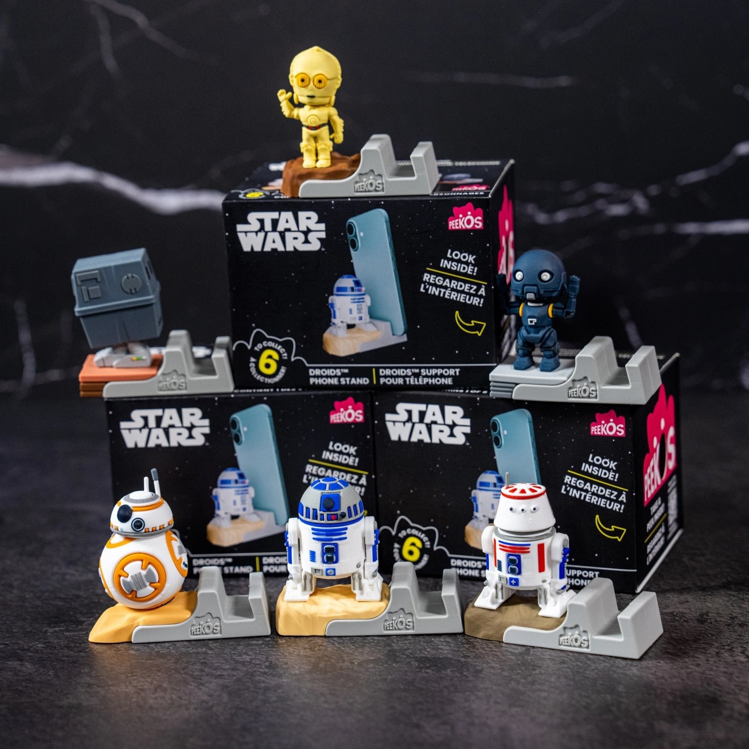 Star Wars Droids Peeko Phone Stand Collectibles - Star Wars, Peekos