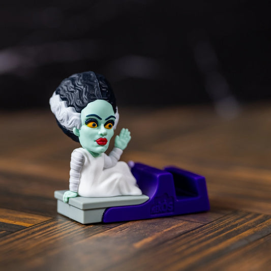 The Bride Phone Stand Collectible – Universal Monsters, Peekos - EXG Pro
