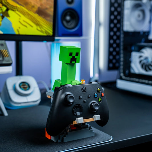 Creeper Controller Holder & Phone Stand – Minecraft, Cable Guys - EXG Pro