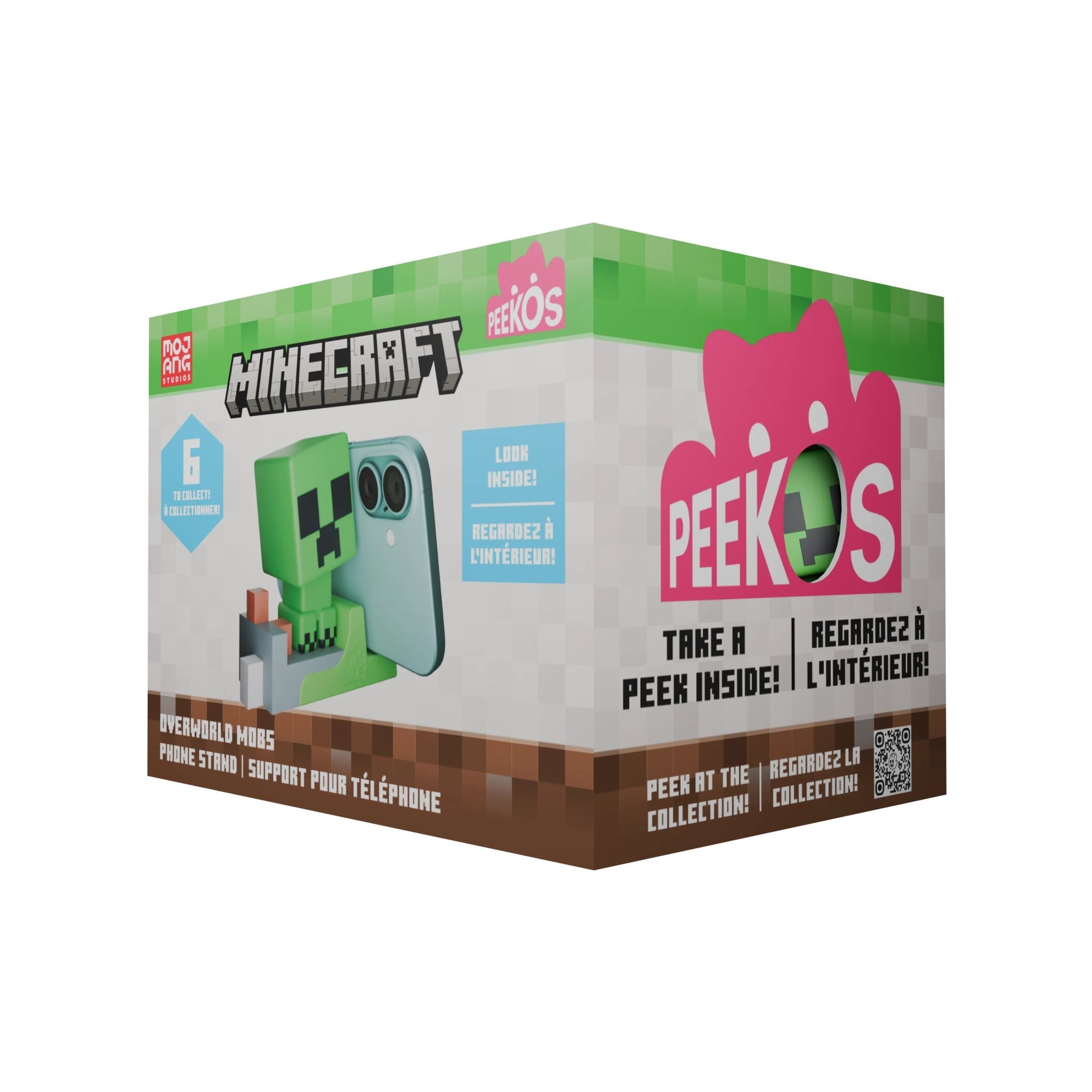 Creeper Phone Stand Collectible – Minecraft, Peekos - EXG Pro