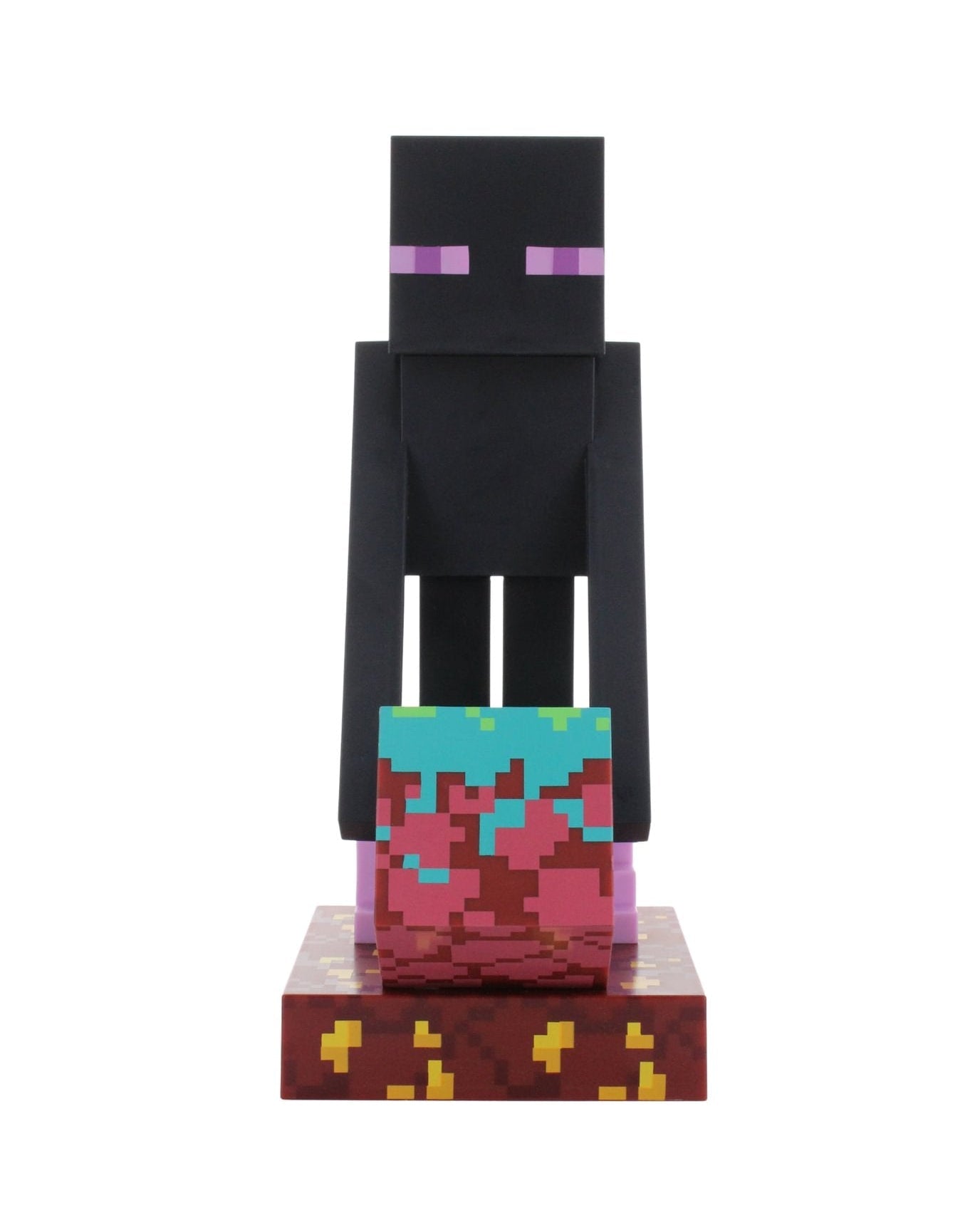 Enderman Nether Edition Controller Holder & Phone Stand – Minecraft, Cable Guys - EXG Pro