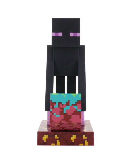 Enderman Nether Edition Controller Holder & Phone Stand – Minecraft, Cable Guys - EXG Pro