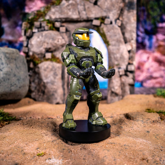 Master Chief Campaign Evolved Controller Holder & Phone Stand – Halo, Cable Guys - EXG Pro