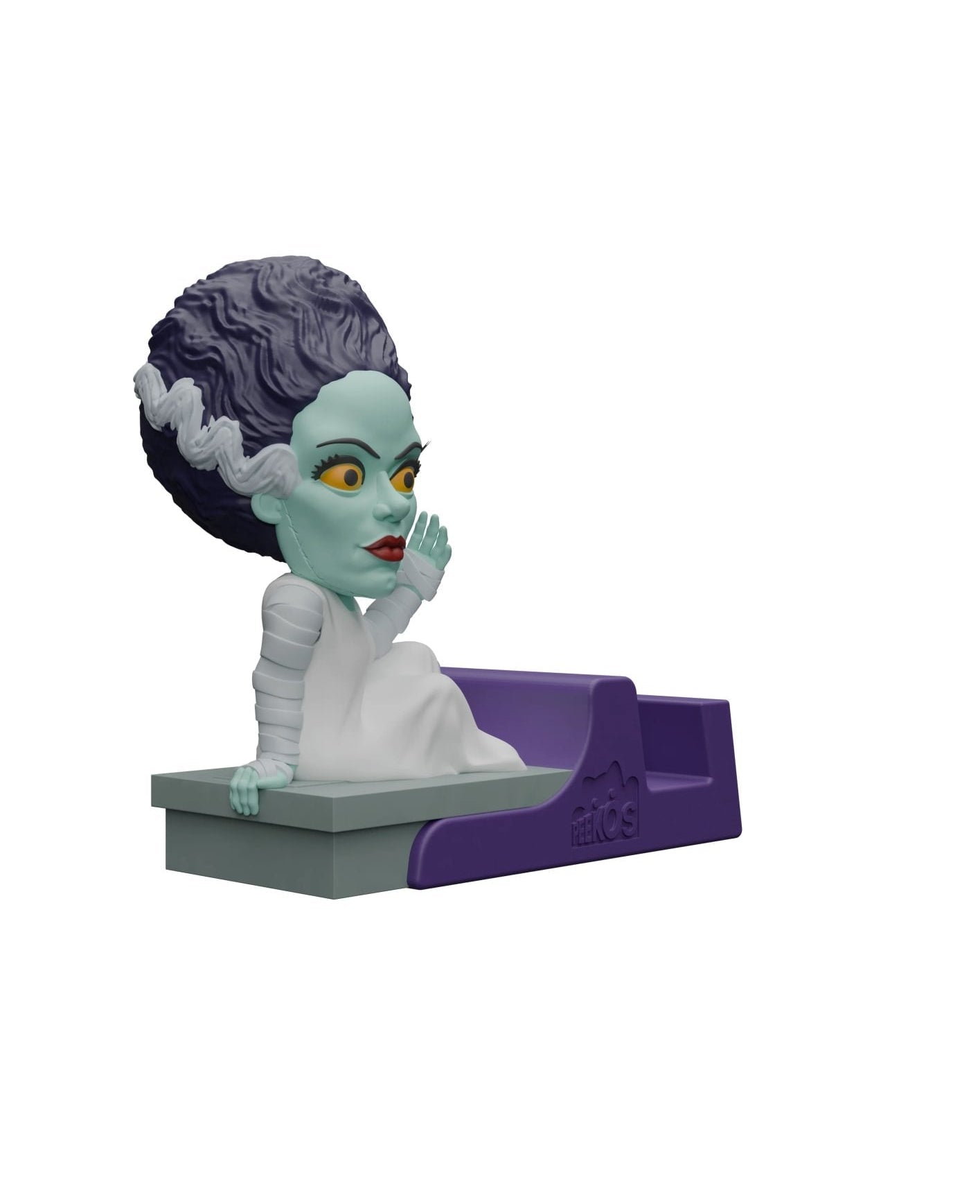 The Bride Phone Stand Collectible – Universal Monsters, Peekos - EXG Pro