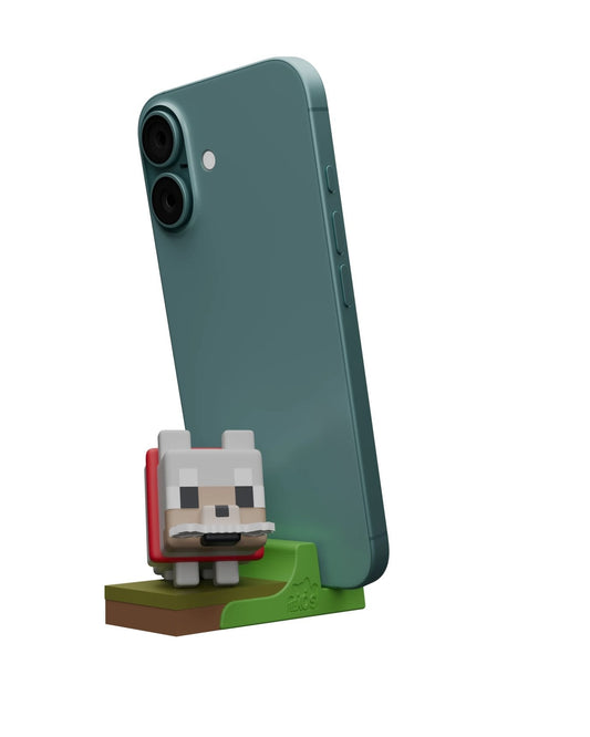 Wolf Phone Stand Collectible – Minecraft, Peekos - EXG Pro