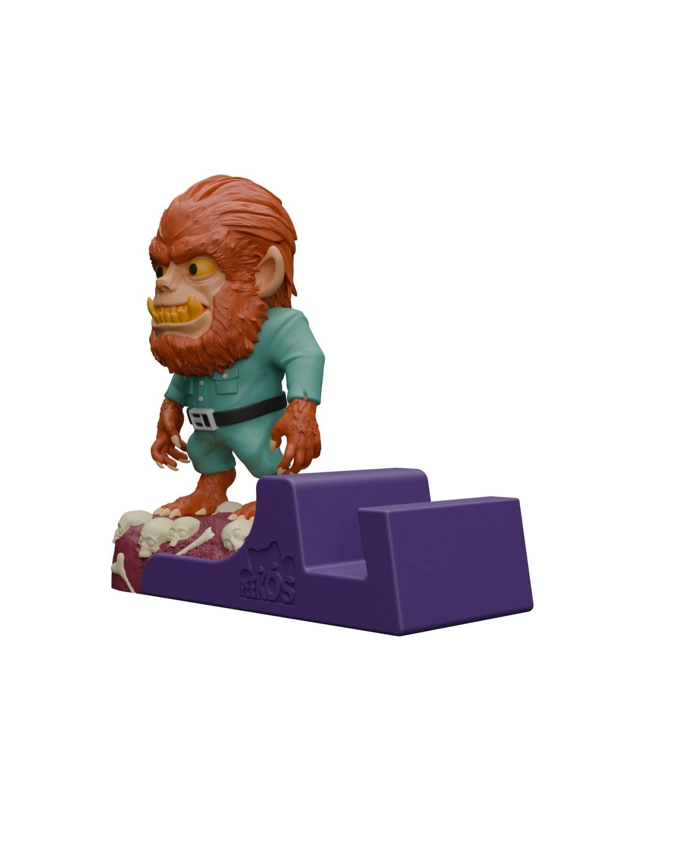 Wolfman Phone Stand Collectible – Universal Monsters, Peekos - EXG Pro